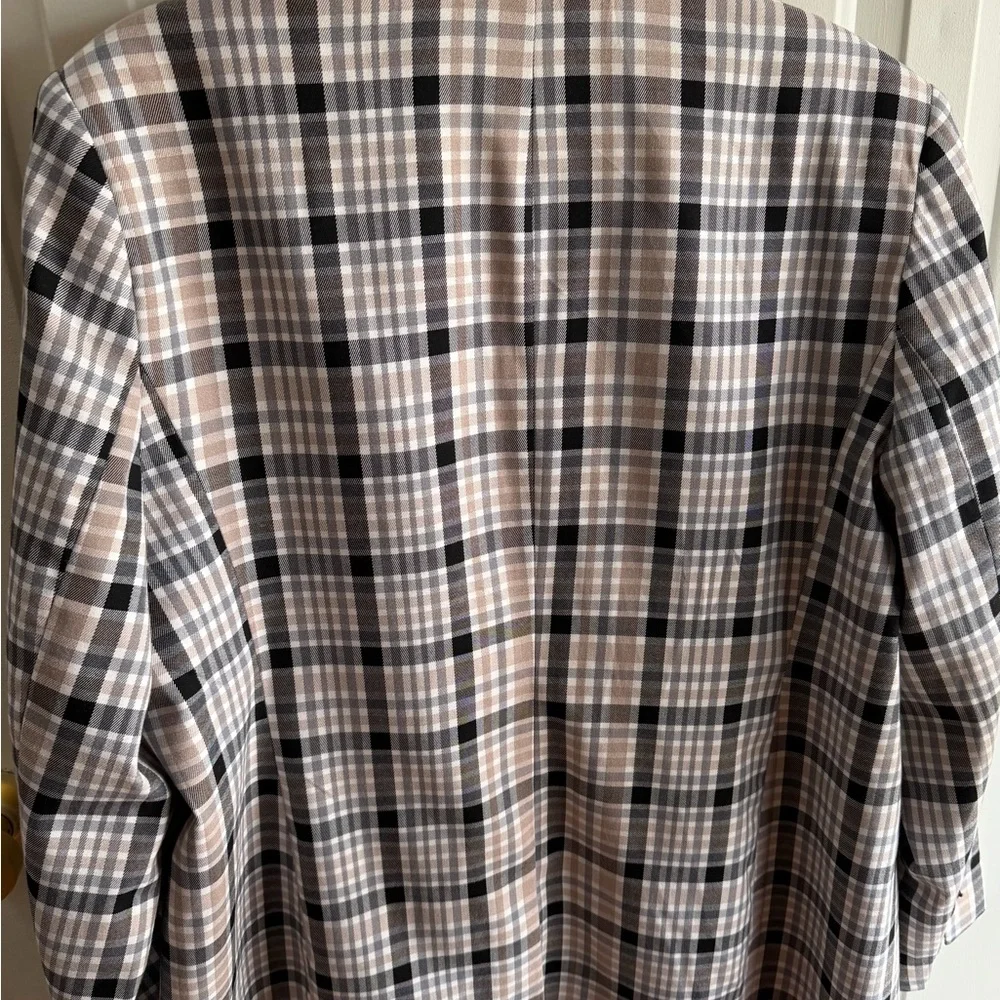 ✨ Liz Claiborne Plaid Blazer Jacket | Size 18 ✨ - Picture 2 of 7